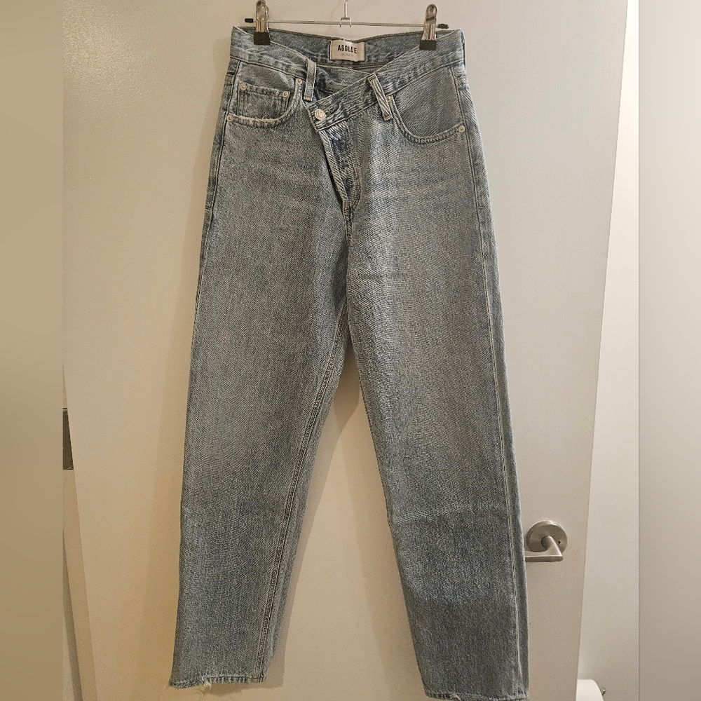 AGOLDE CRISS CROSS JEANS